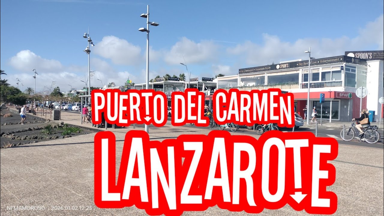 #03JANUAURY #2026  PUERTO DEL CARMEN LANZAROTE