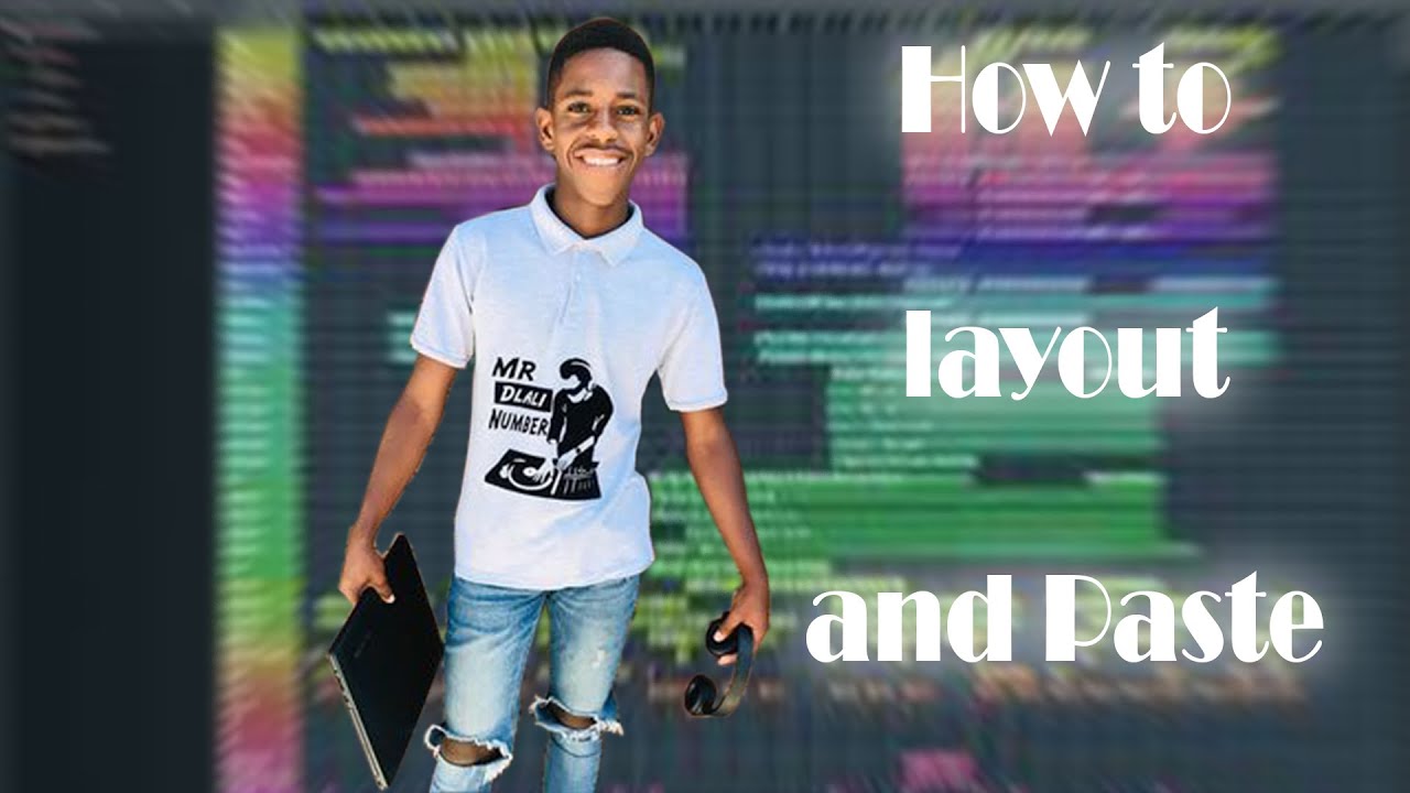 How to layout/Paste a Gqom song like Mr dlali number | Its SMYLES