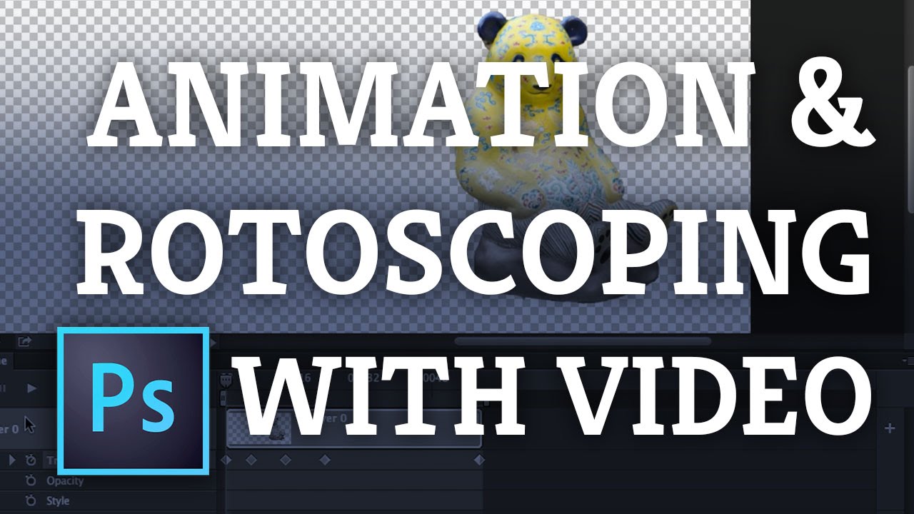 Photoshop: animating, rotoscoping and exporting frames as an image sequence.