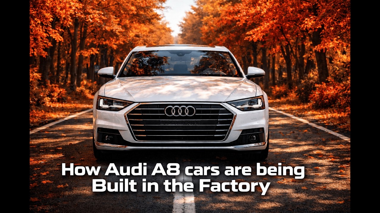 Amazing Tour How Audi A8 Cars Are Made in Factory – Step by Step Manufacturing Process