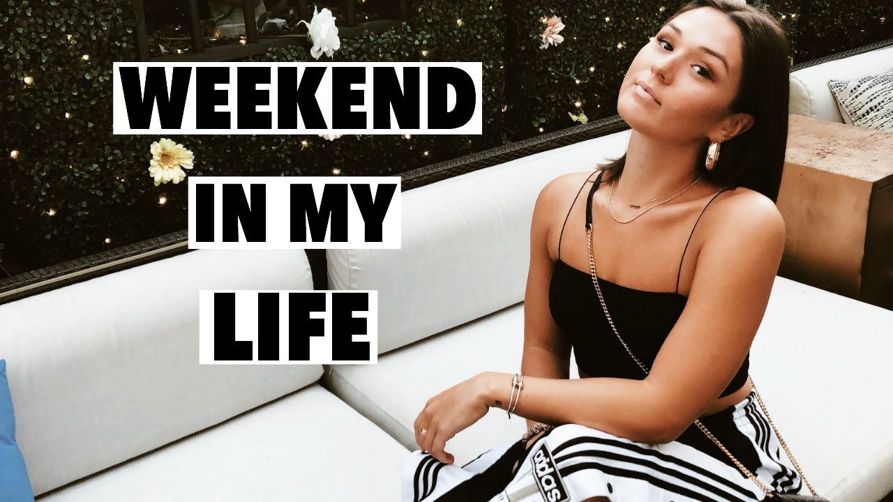 VLOG: front row at drake, date night with my bf + patriots game!