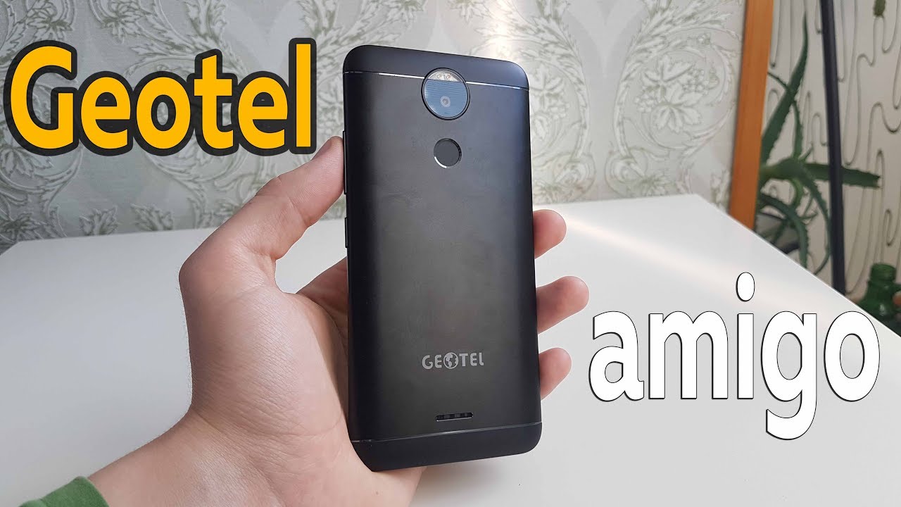 Распаковка Geotel Amigo - Средний Класс