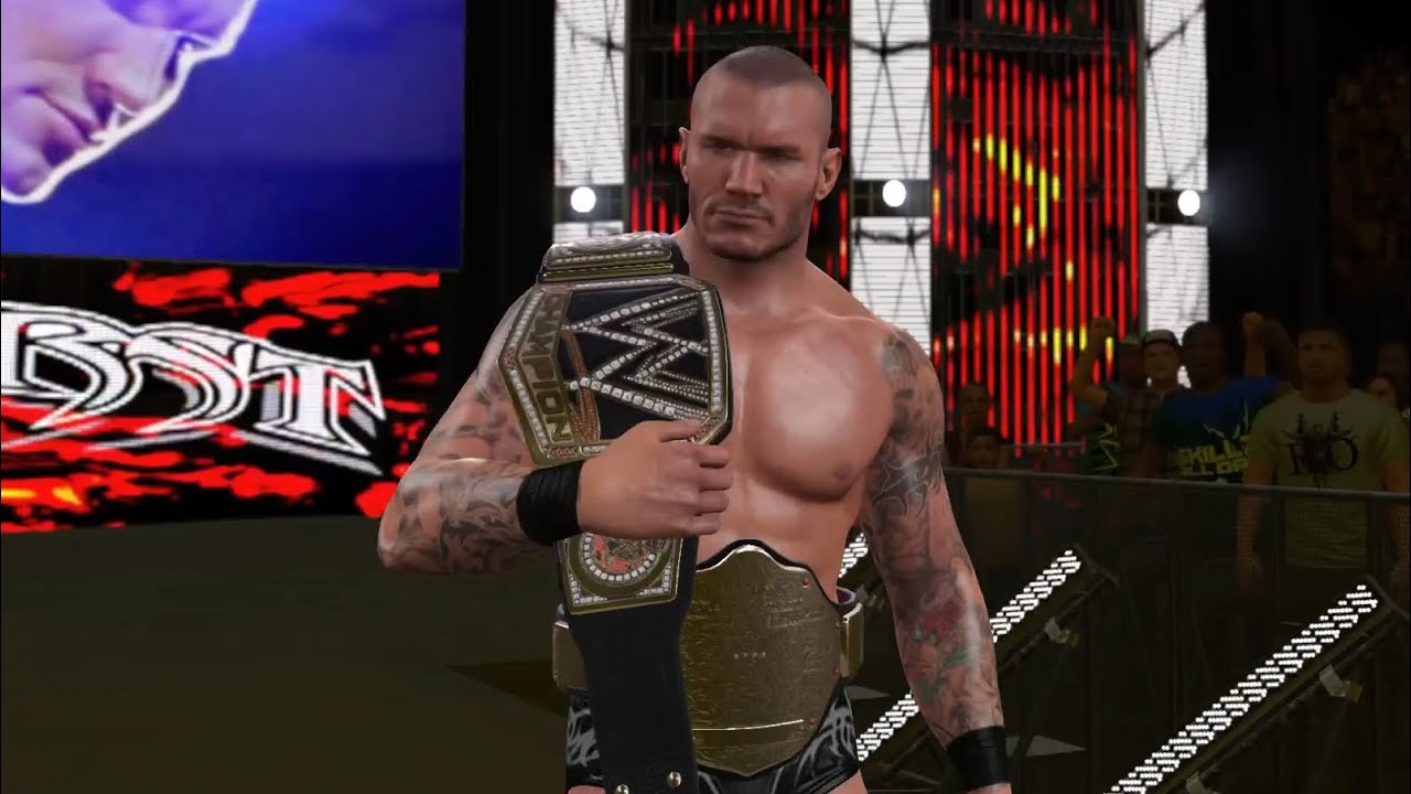 WWE 2K15 - Randy Orton Vs John Cena for the WWE World Heavyweight Championship at Royal Rumble