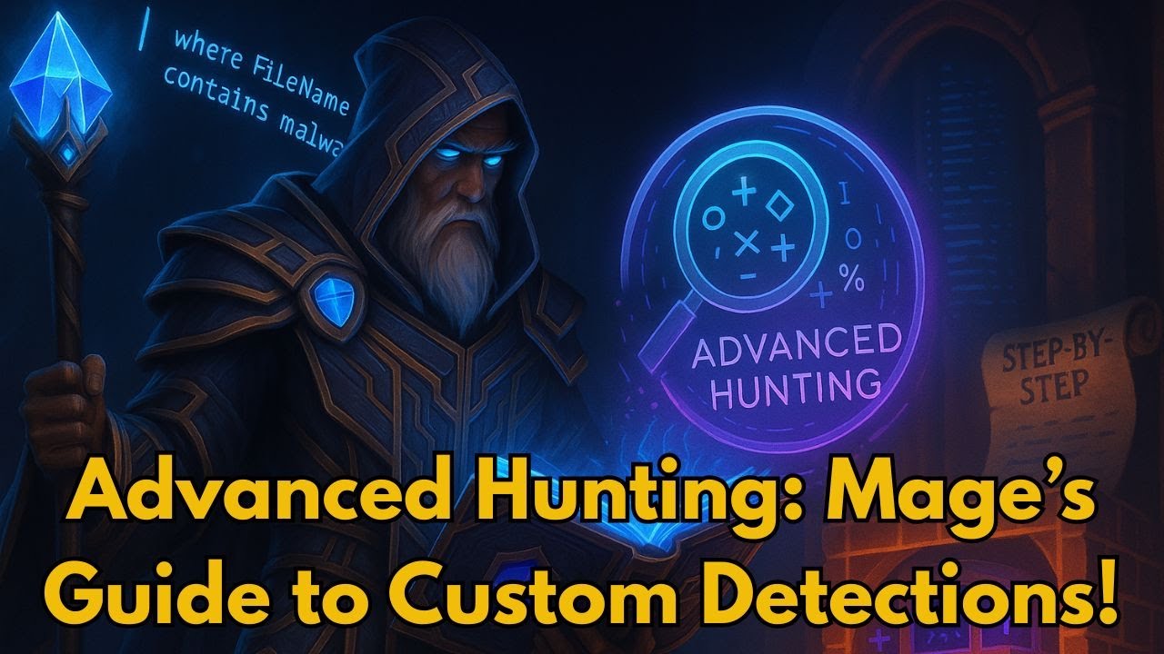Defender Advanced Hunting: Build Custom Detection Rules Like a Pro (Step-by-Step)