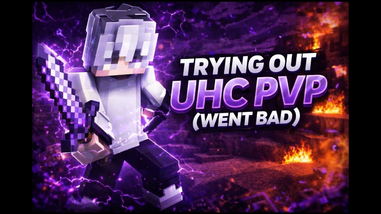 Trying minecraft PvP UHC went bad)