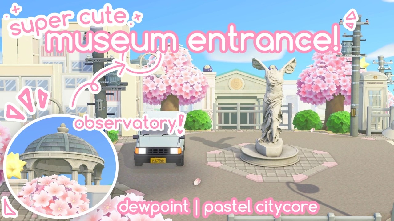 making my museum ✨ cute ✨ ACNH speed-build
