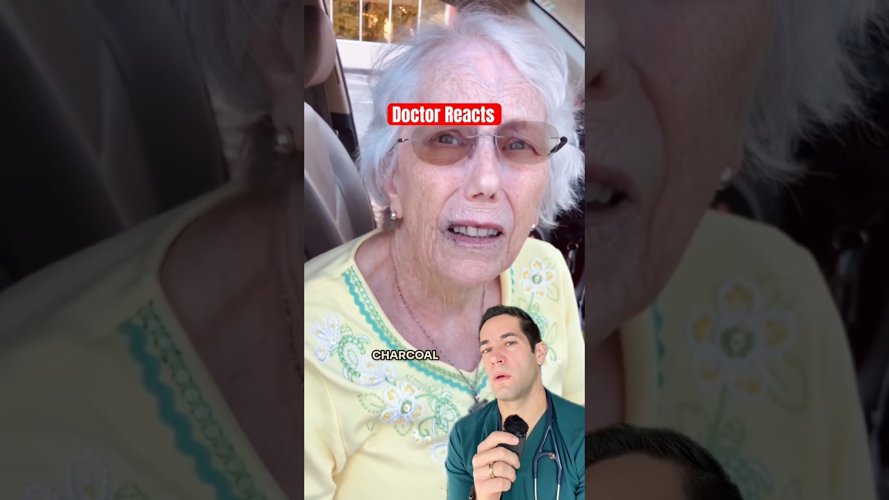 Doctor Reacts: she ate charcoal?!