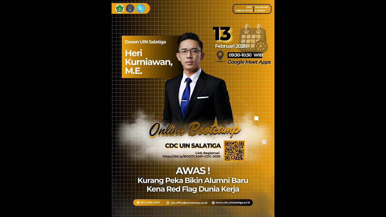 ⚠️ AWAS! KURANG PEKA BIKIN ALUMNI BARU KENA RED FLAG DUNIA KERJA ✨ ONLINE BOOTCAMP SERI - 2 2026 ✨