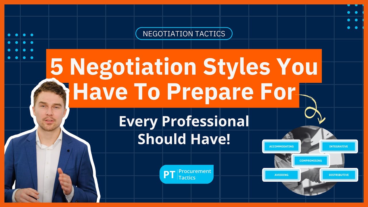 5 Negotiation Styles You Have To Prepare For