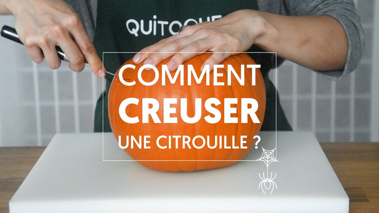 Comment creuser une citrouille ?
