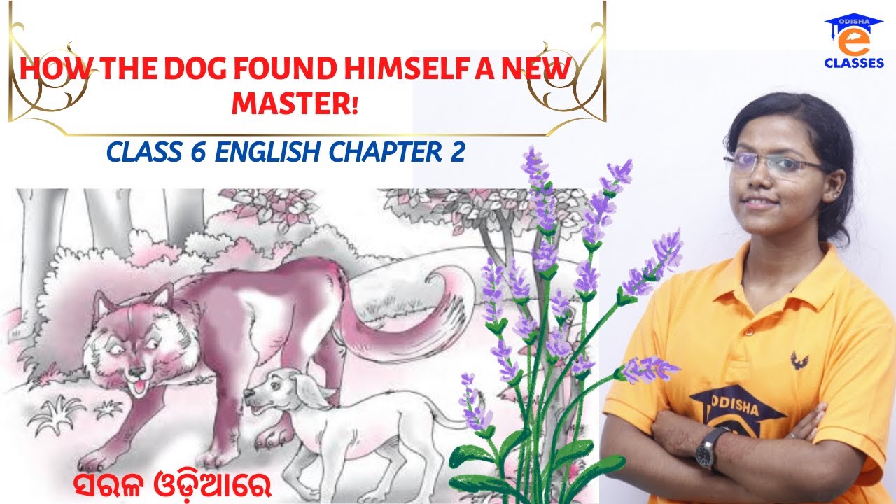 How the Dog Found Himself a New Master! Odisha Adarsha Vidyalaya class 6 English in Odia/ CBSE/NCERT