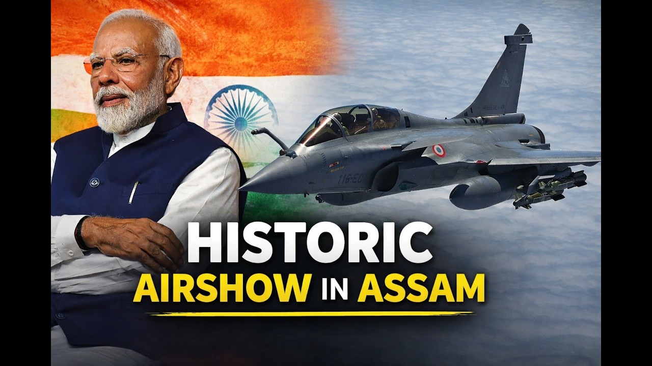 PM Modi In Assam | Assam Airshow LIVE | PM Modi Attends Historic Airshow In Assam LIVE
