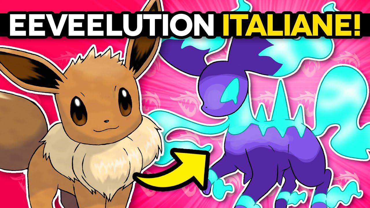 LE EEVEELUTION POKEMON ITALIANE - ITIA