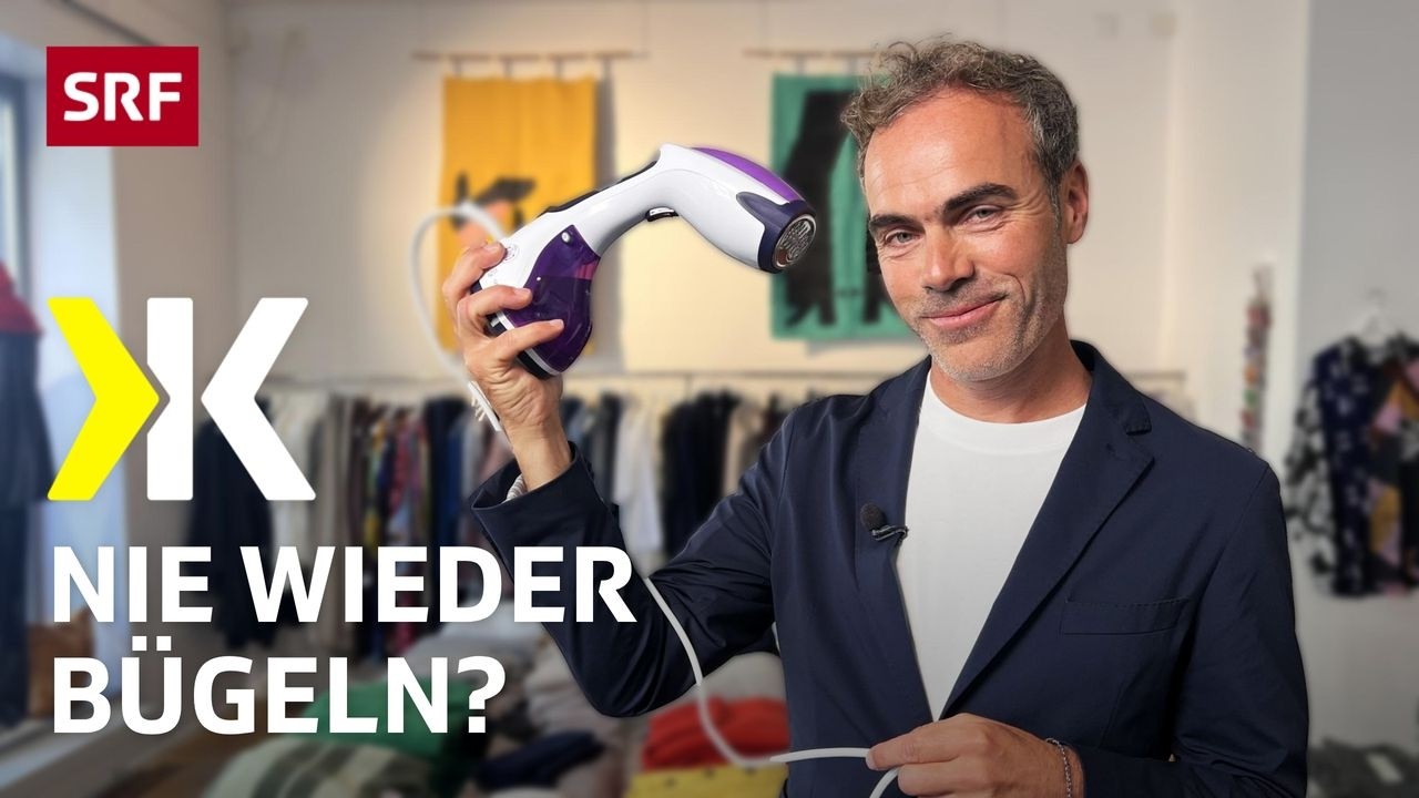 Dampfglätter im Test: Das günstigste Modell macht das Rennen | 2025 | Kassensturz | SRF