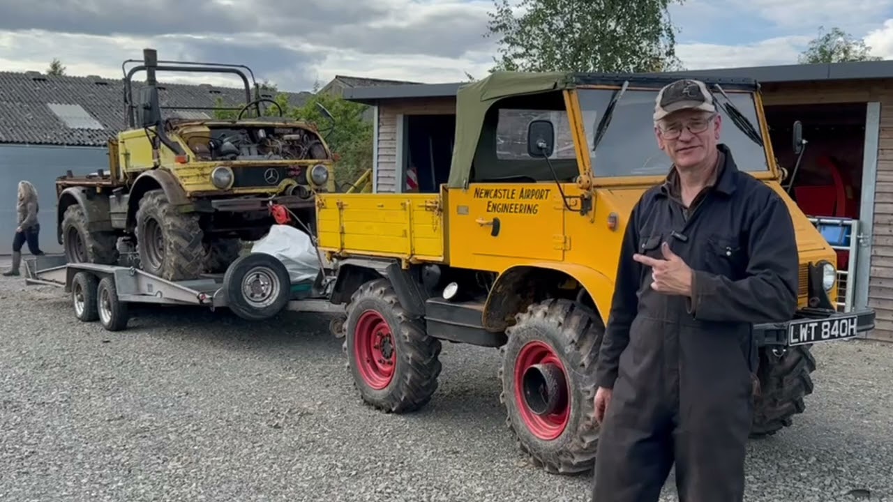 Another Unimog 421 restoration begins! (including complete cab strip-down and removal) Part 1