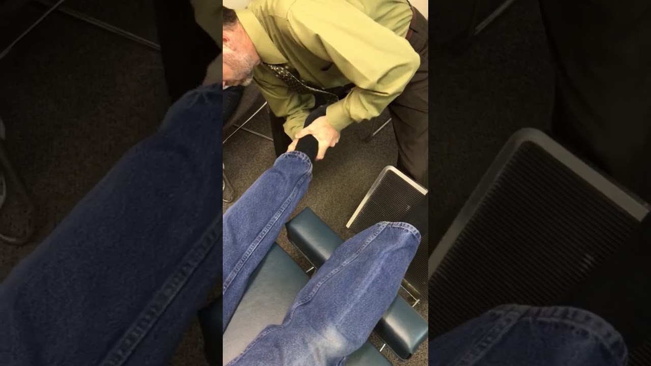 Extremity Adjustments on the Ankle