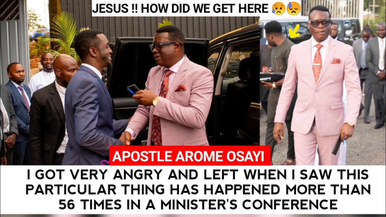 I GOT VERY ANGRY & LEFT WHEN I SAW THIS HAPPENED MORE THAN 56 TIMES AT MC 2023 - APOSTLE AROME OSAYI