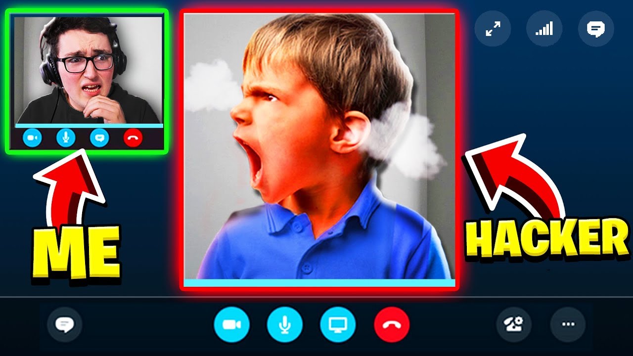 **ANGRY** KID CALLED ME AND TURNED ON HIS WEBCAM...