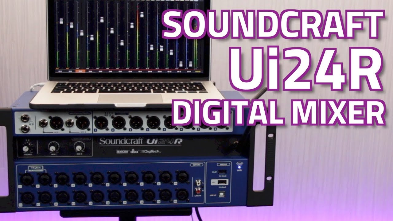 Цифровой микшер Soundcraft Ui24R
