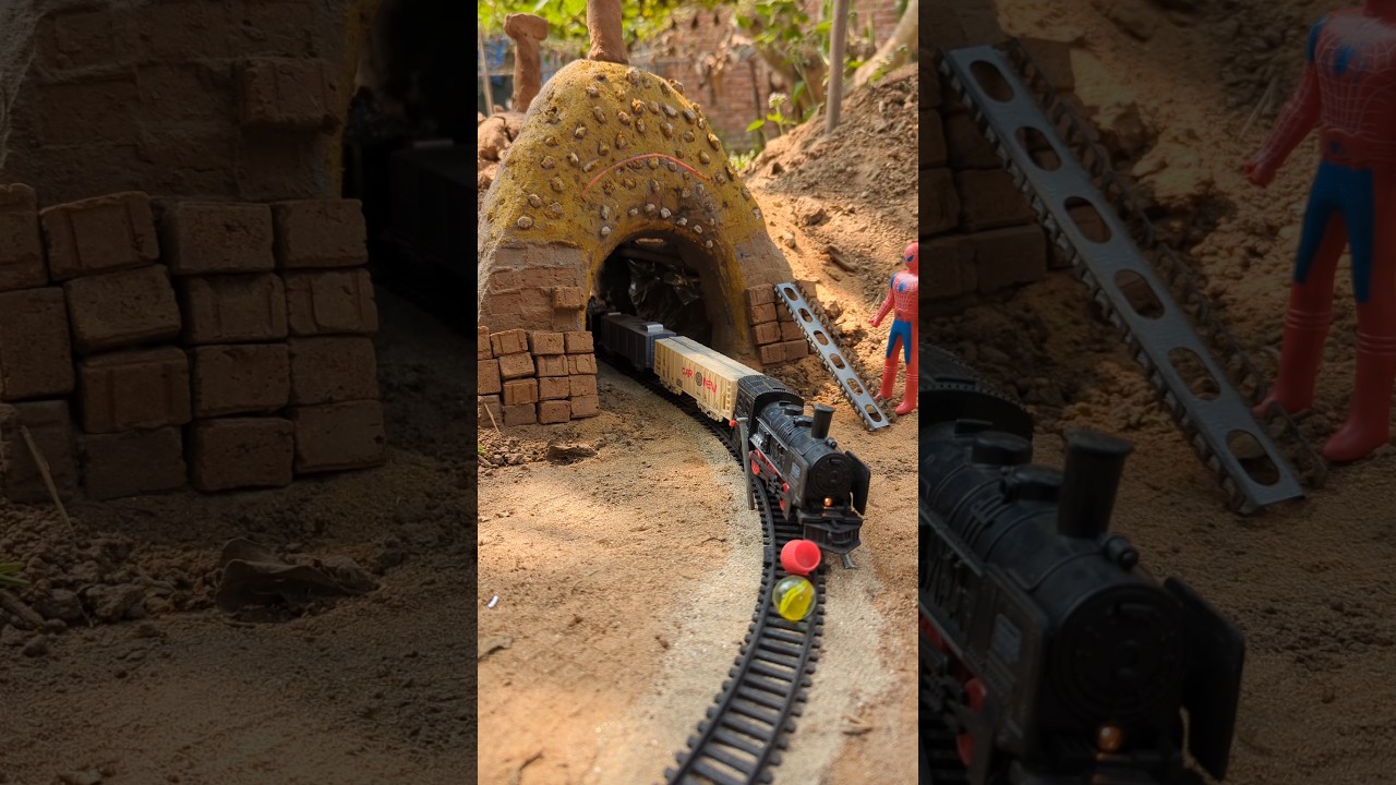 How a Star-cutter and Marble Derailed a Miniature Train.