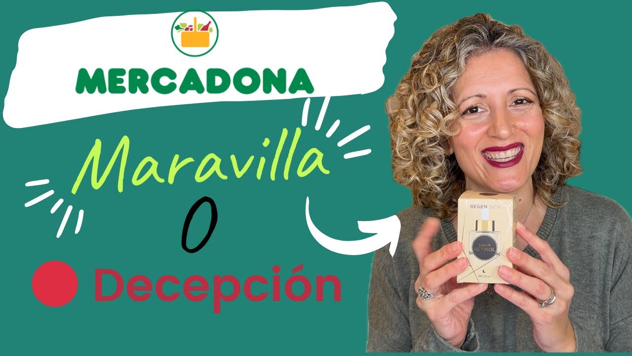 🔴 Serum Retinol Mercadona 🧴|⭐️ Maravilla o Decepción ? 🤔