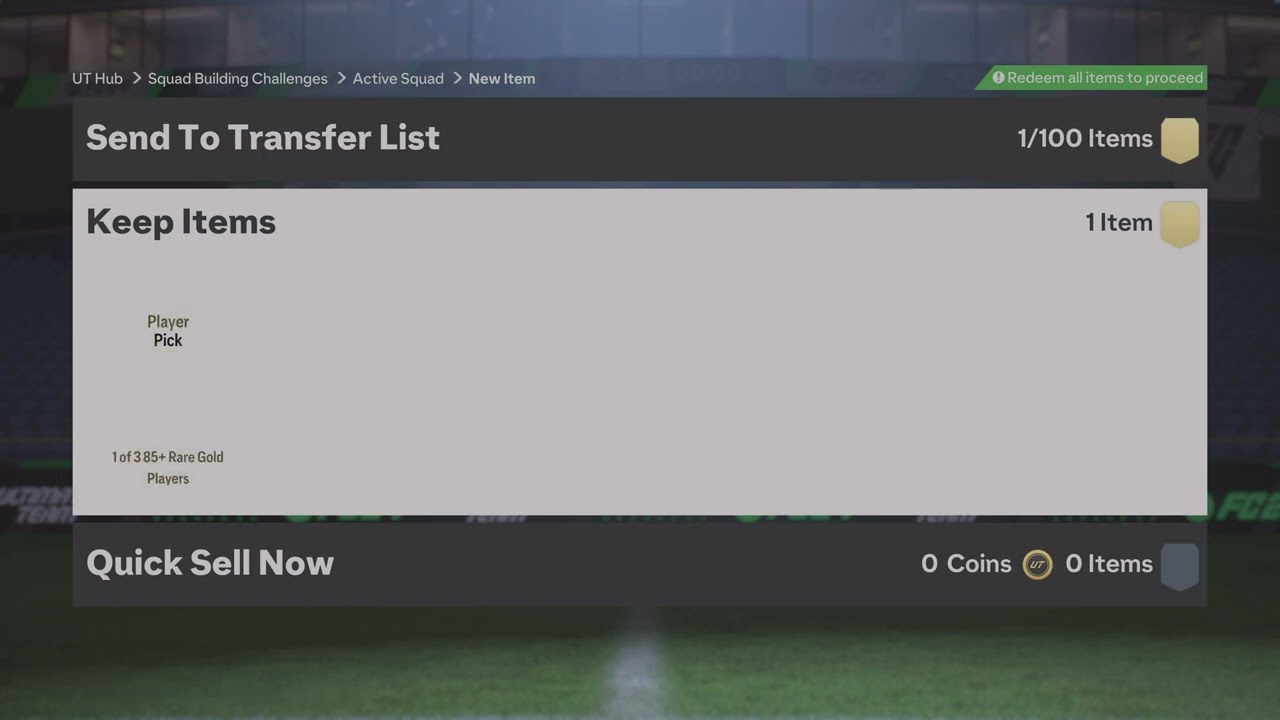 EA FC 24 - 85+ Player Pick Upgrade - (4K UHD)