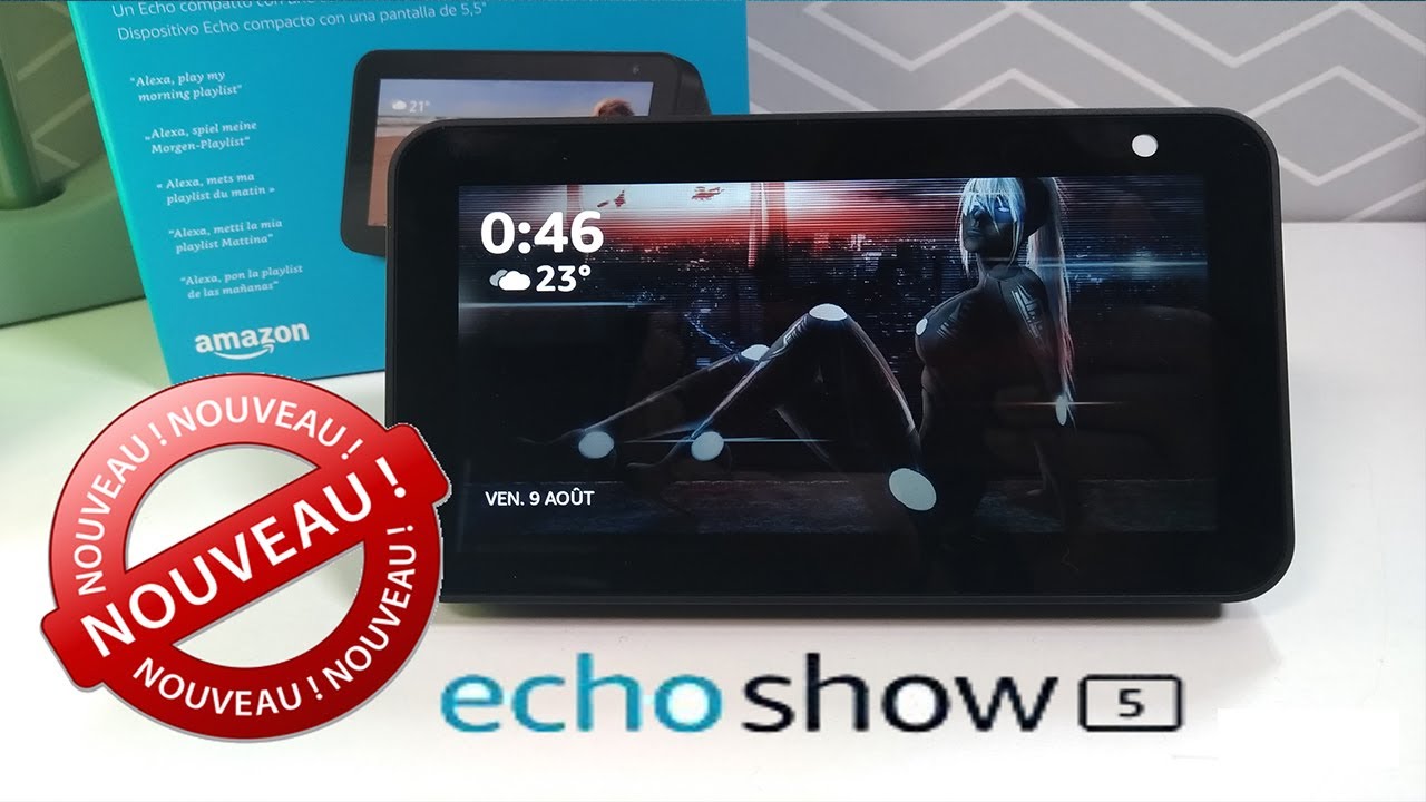 Test et présentation du haut parleur intelligent : Echo Show 5