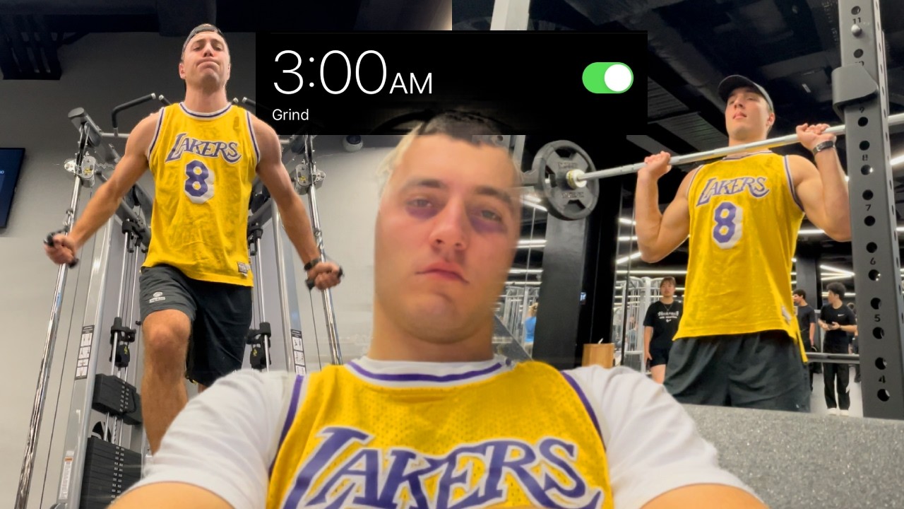 I tried Kobe's (Strict) Daily Routine