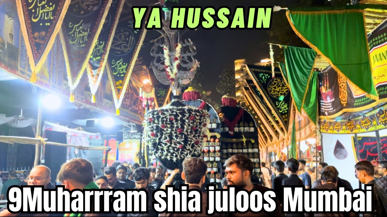 Muharram In Mumbai Dongri 2025 || 8th Muharram Night || Shia Sunni & Bori Muslim