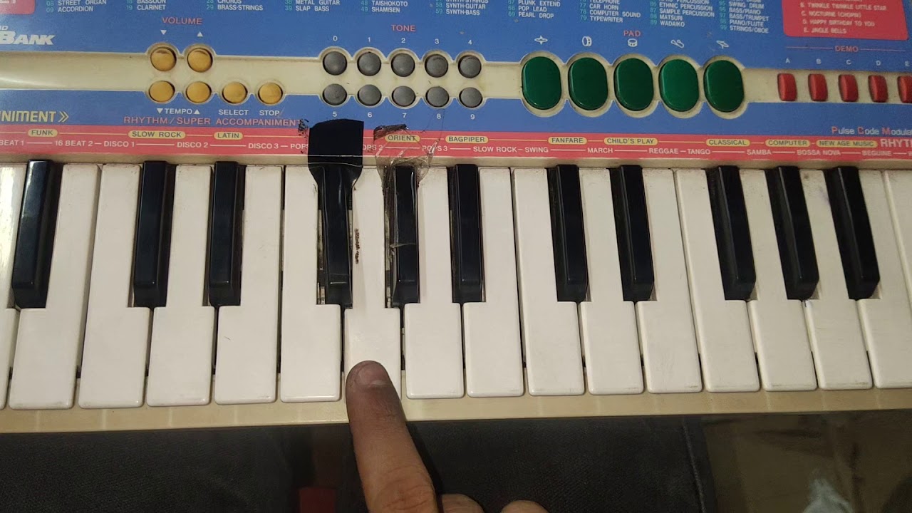 Kata Laga Hindi song tutorial piano video