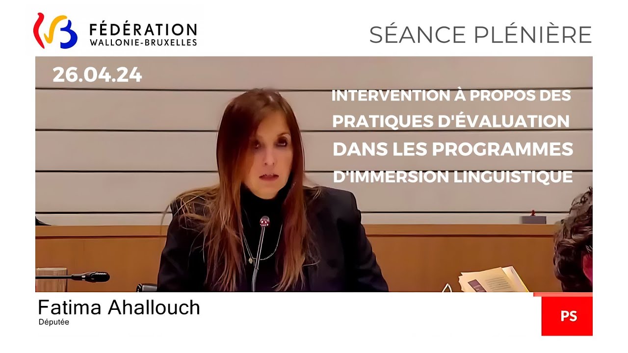 Pratique d'&eacute;valuation dans les programmes d'immersion linguistique