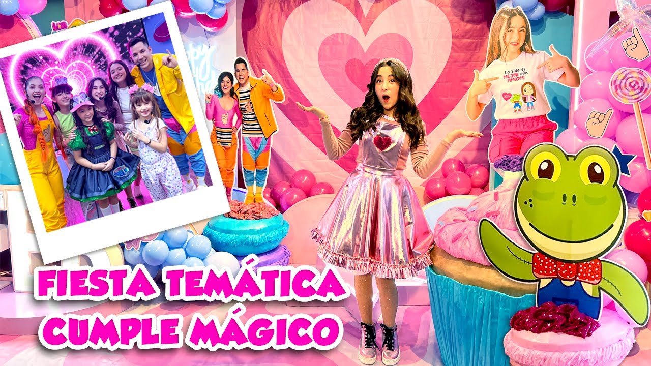 FIESTA TEMÁTICA DE CUMPLE MÁGICO