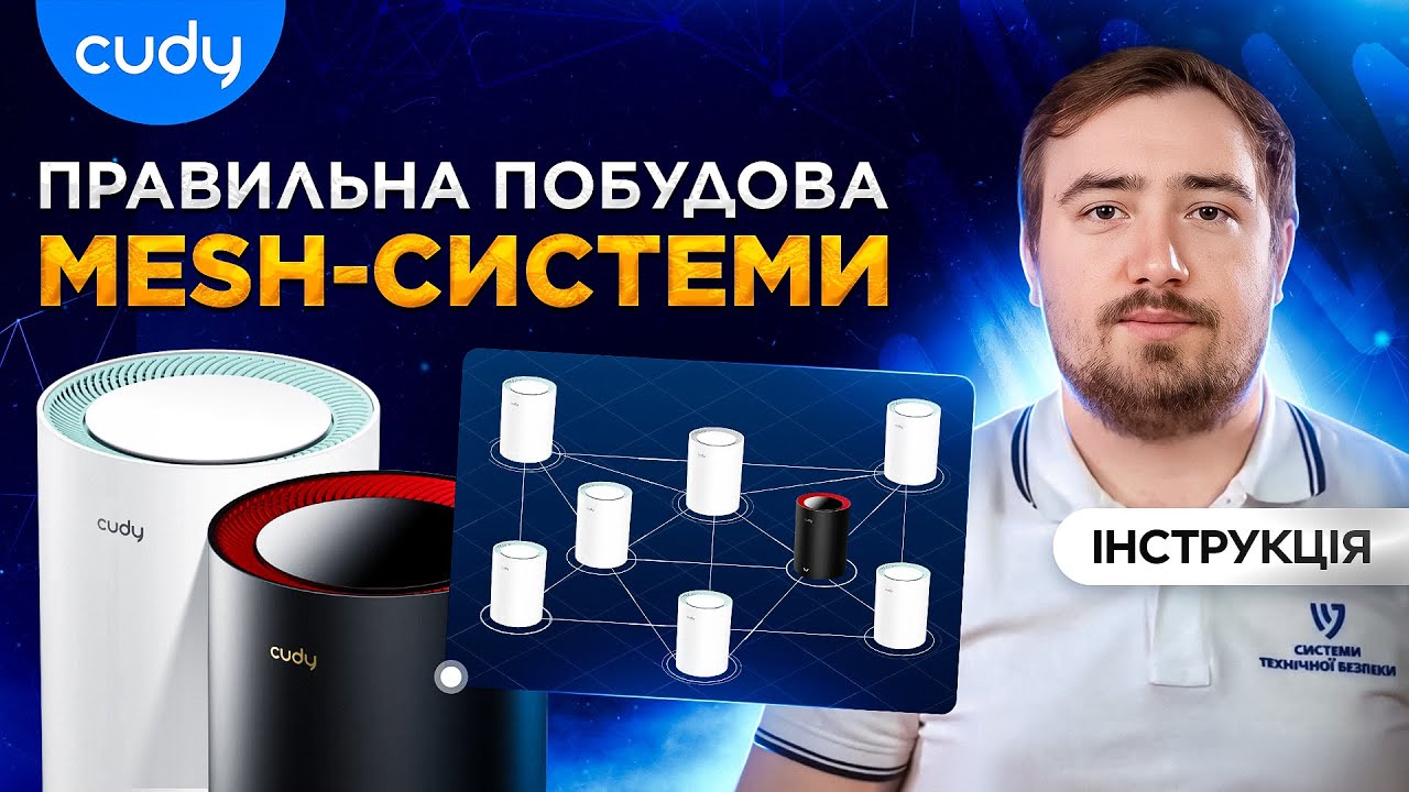 Правильне налаштування MESH Wi-Fi системи. Будуємо Mesh мережу. Як розставити точки меш. Огляд Cudy