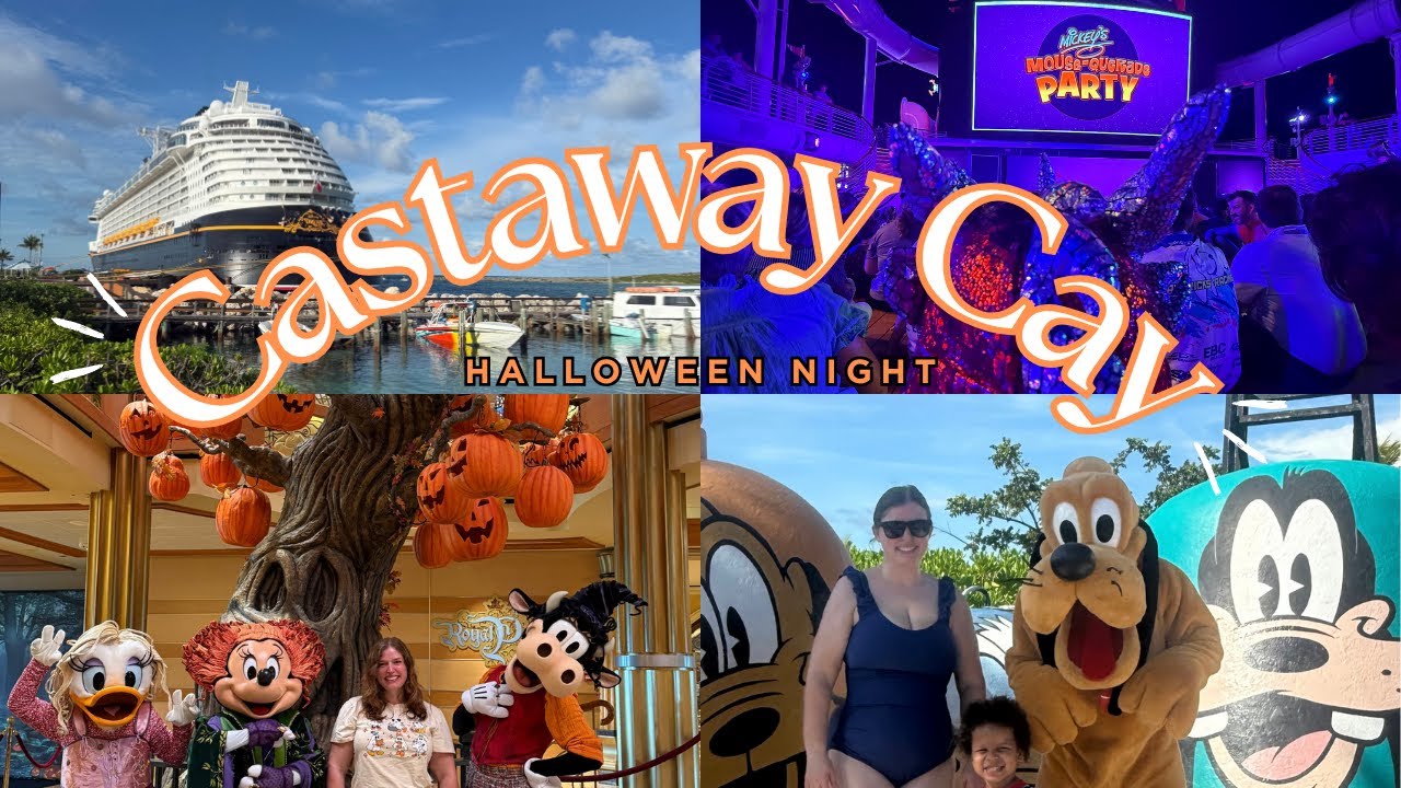 Castaway Cay + Halloween Night 🎃👻 | Disney Dream Halloween on the High Seas