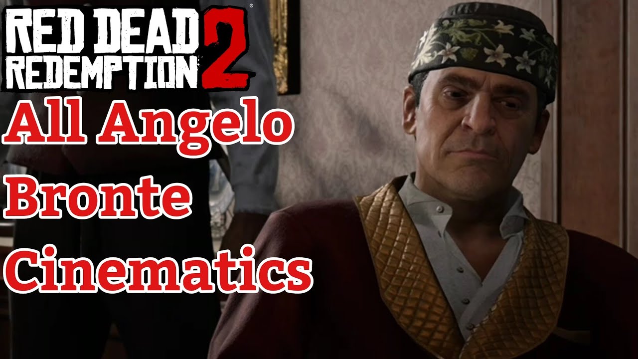 All Angelo Bronte Cinematics - Red Dead Redemption 2