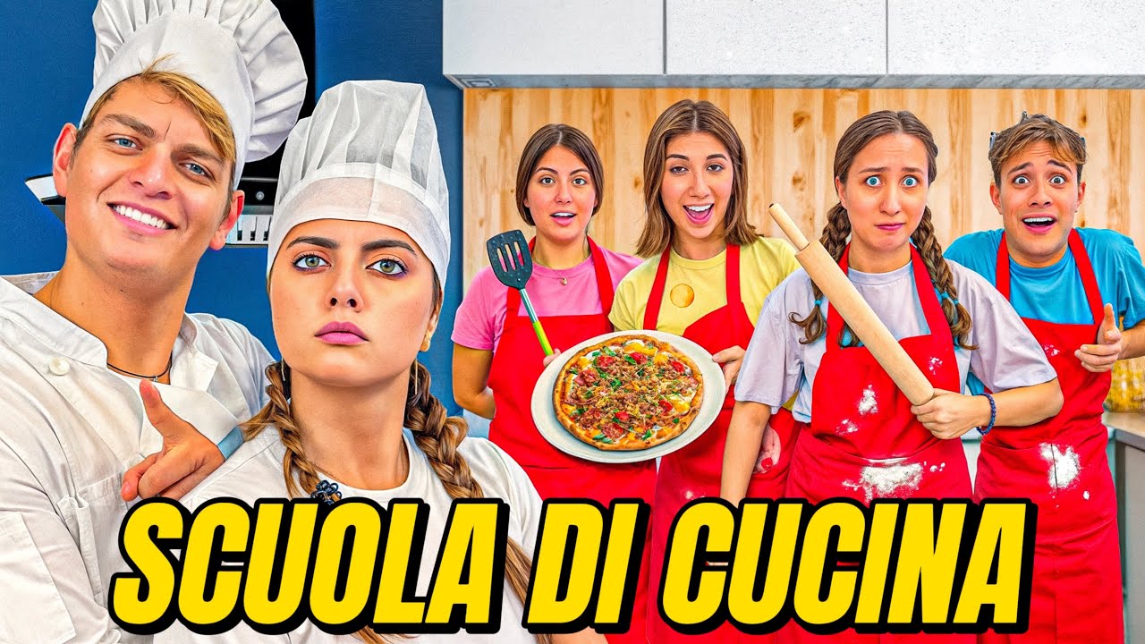 HO APERTO UNA VERA SCUOLA DI CUCINA in CASA nella VITA REALE! 🧑‍🍳🍕 CON I NOSTRI AMICI