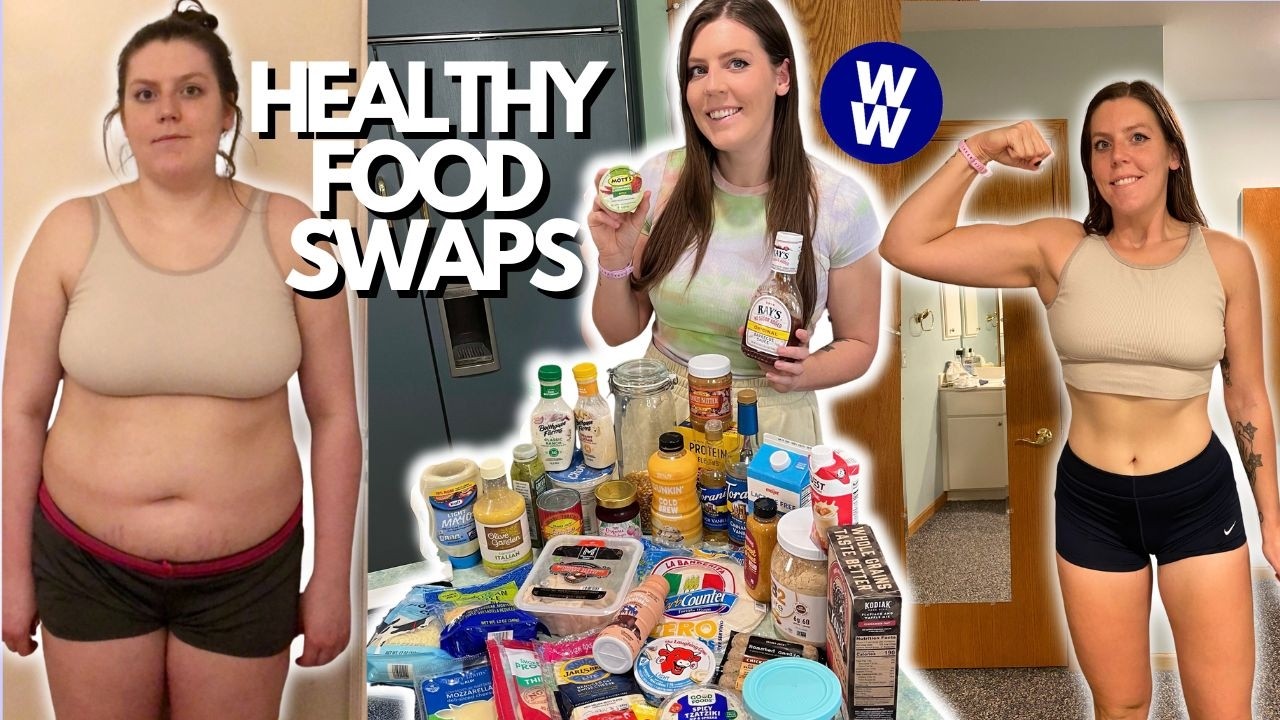 Healthy Food Swaps | What I Eat to Lose Weight | Healthy Food Substitutions Helped Me Lose 70 Lbs
