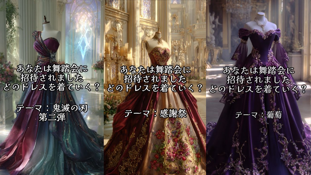 11月のドレスまとめ・後半👗💖おまけ付き🤭