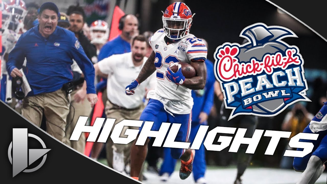 2018 Peach Bowl: #10 Florida Gators vs. #7 Michigan Wolverines - Highlights