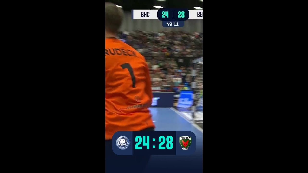 Bergischer HC vs. F&uuml;chse Berlin - Game Highlights