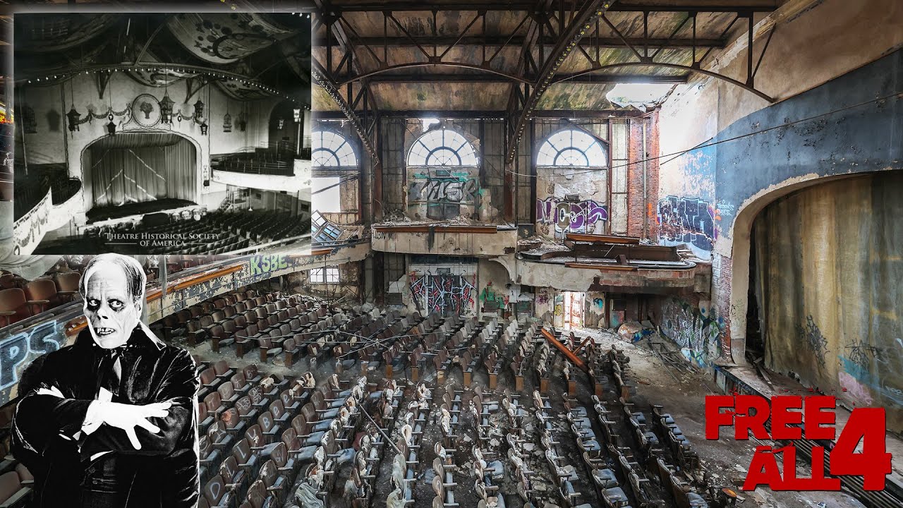 Sneaking into the Abandoned Proctor’s Palace Theatre in Newark, New Jersey!