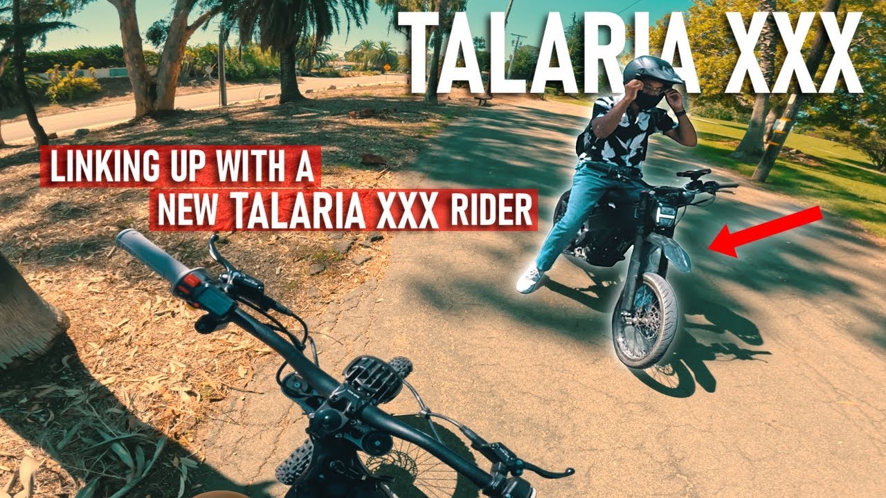 TALARIA XXX and SURRON Cruise to the Beach || Urban Exploring || 2023 40ah Surron Ebike