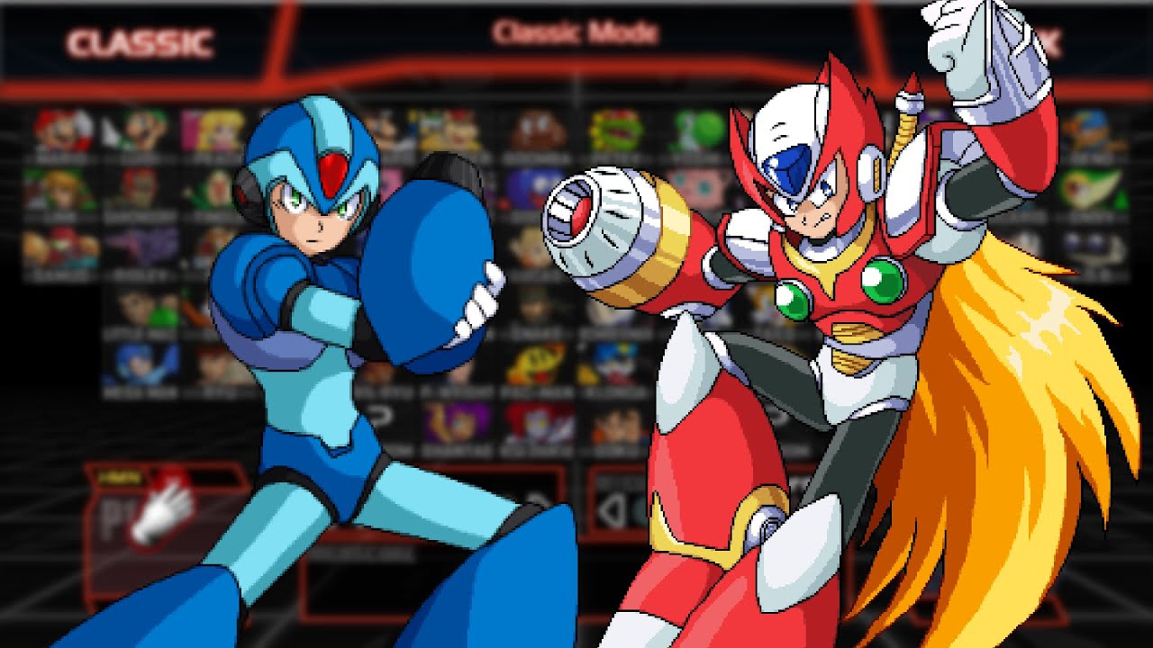 Super Smash Bros. Crusade - Demo 0.9.4 Classic Mode Special (X e Zero)