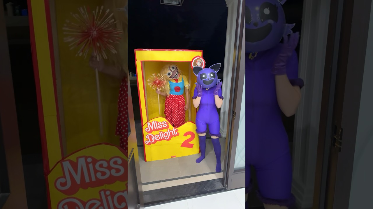 CATNAP UNBOXING MISS DELIGHT TOY!