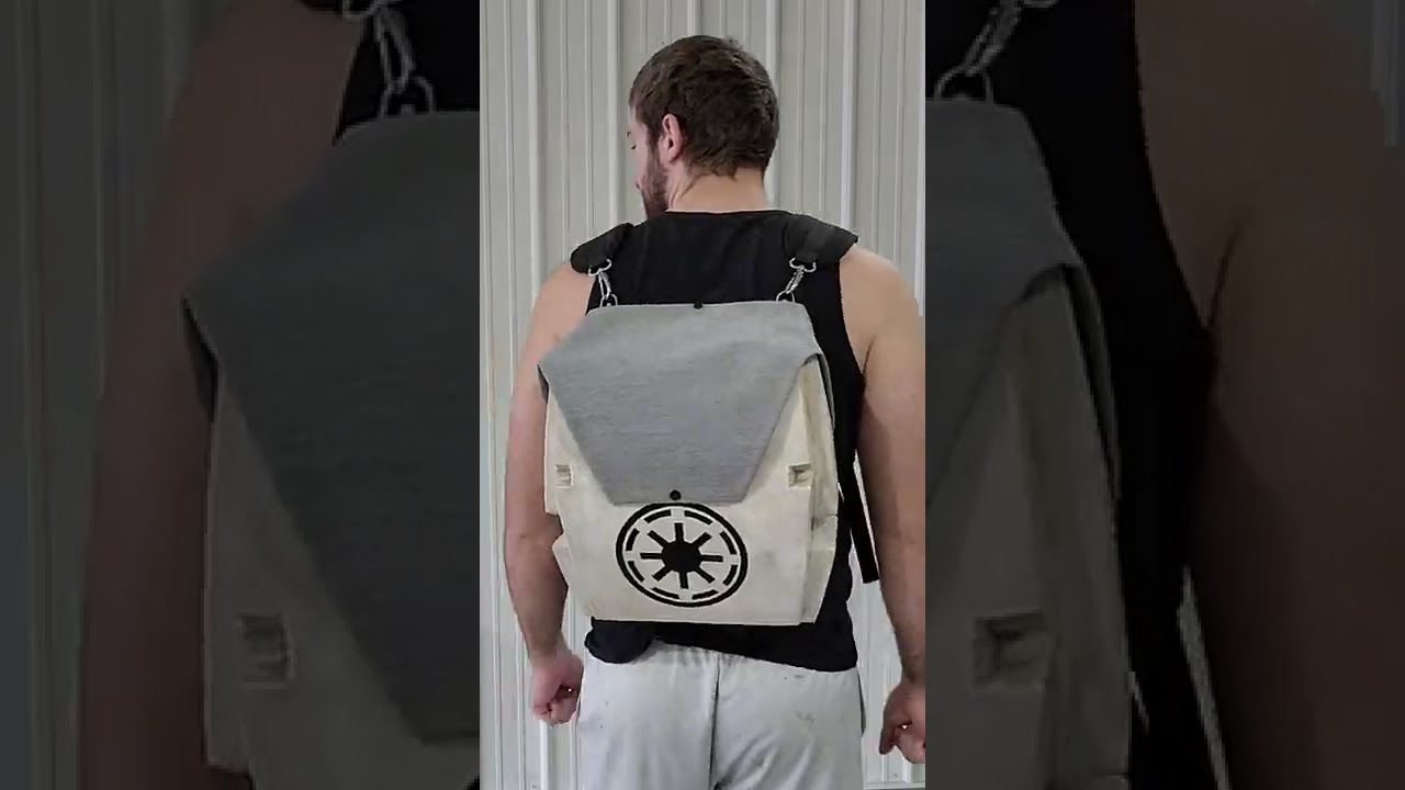 How I Made A Clone Trooper Backpack