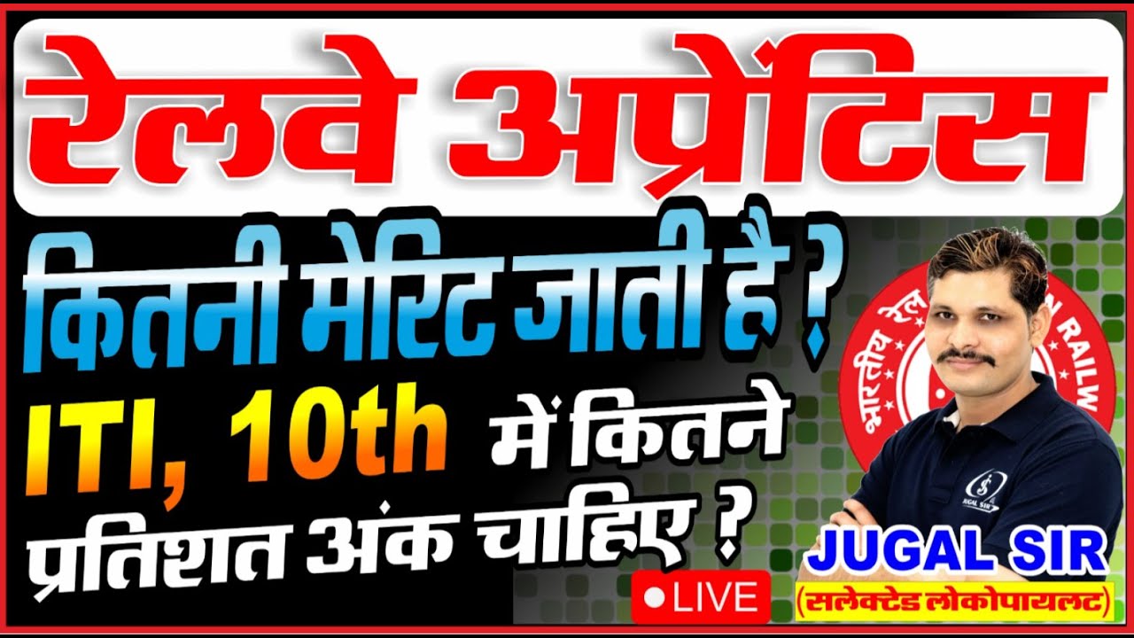 Railway ITI Apprentice | Cut-Off कितनी जाती है ? Final Merit क्या रहती है ?