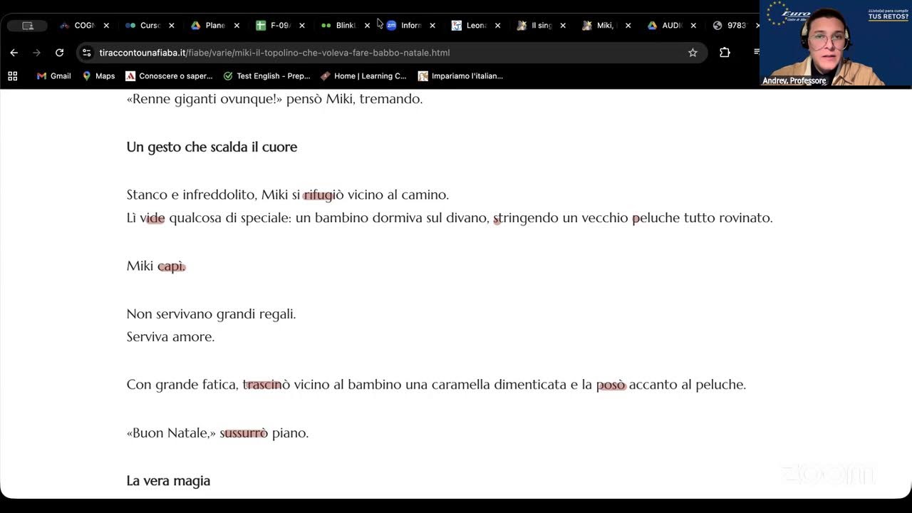 IT15: CLASSE DI ITALIANO