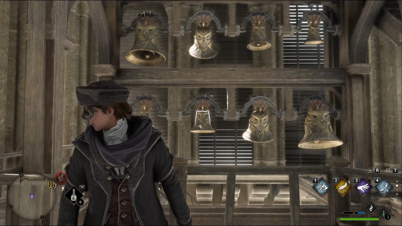 Hogwarts Legacy Bell Tower Puzzle Solve Easily