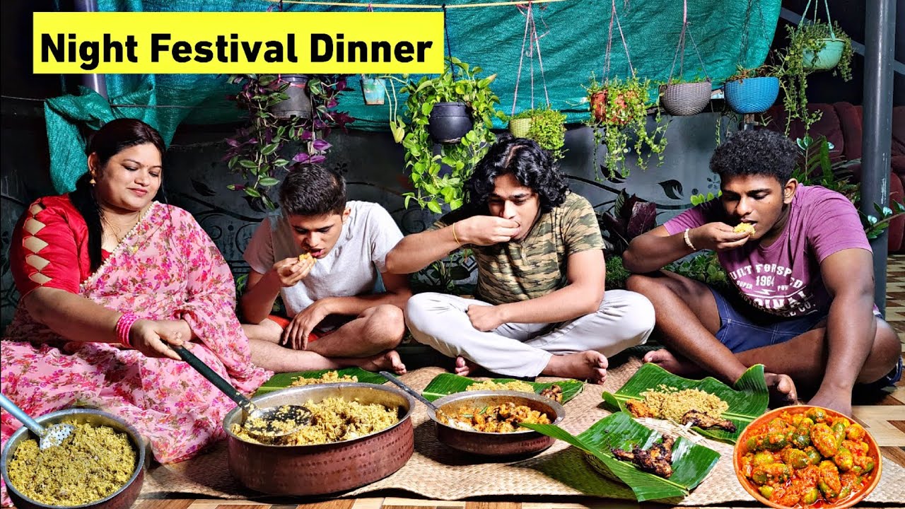 ಹಬ್ಬದ ಭರ್ಜರಿ ಮಾಂಸದ ಊಟ,ನೀವು ಬನ್ನಿ | Mutton, Chicken Meal |Festival Dinner |Village Recipes 2023