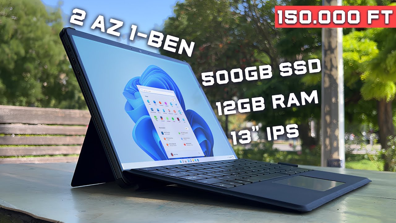 Megéri? CHUWI Hi10 Max - Windows 11 Laptop + Tablet 2 az 1-ben 🤔